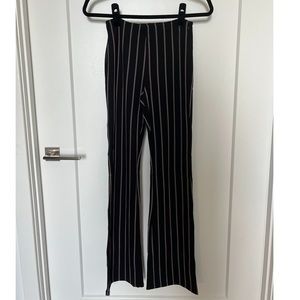 Stripped Straight Leg Pants